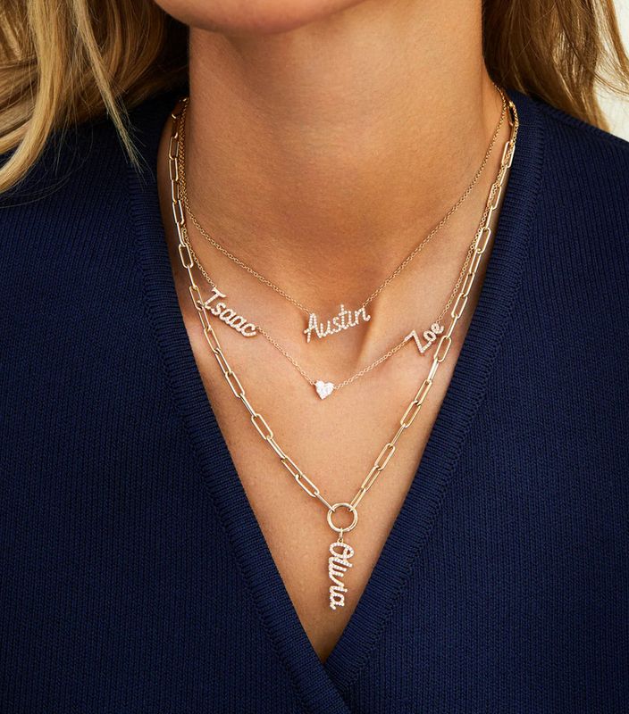 14KY Lola Enhanced Chain Necklace- 18"