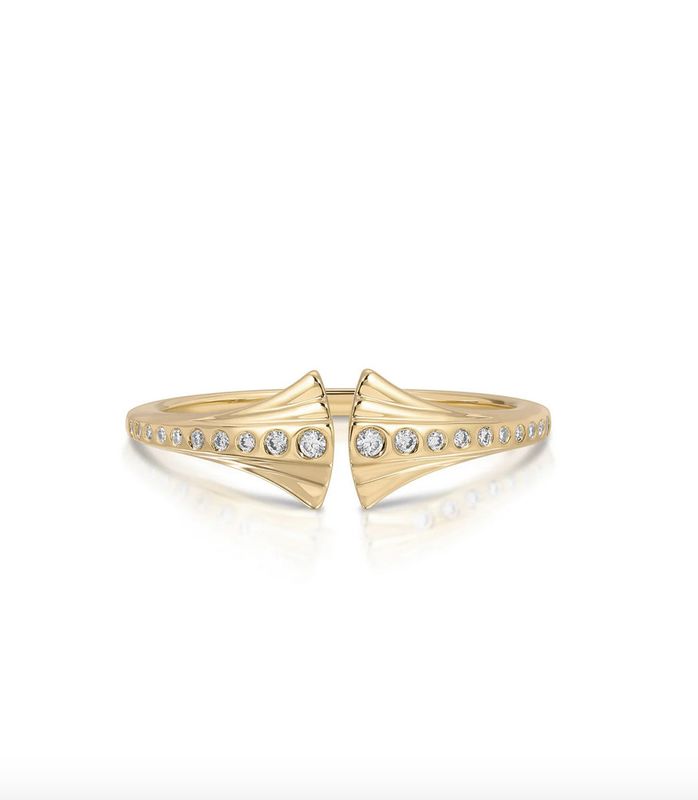 14KY Diamond Isla Ring- Size 7