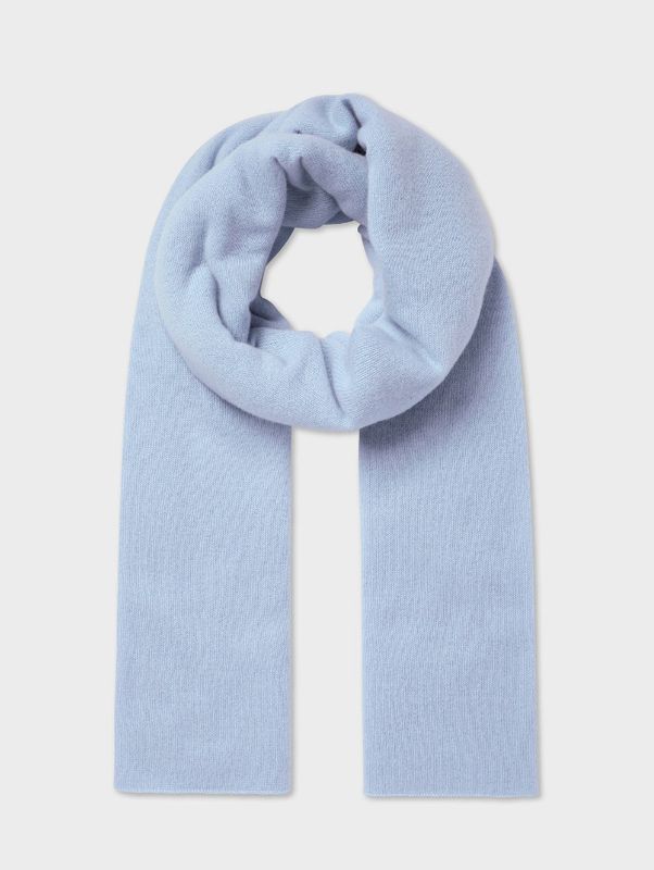 Pale Mist Cashmere Travel Wrap