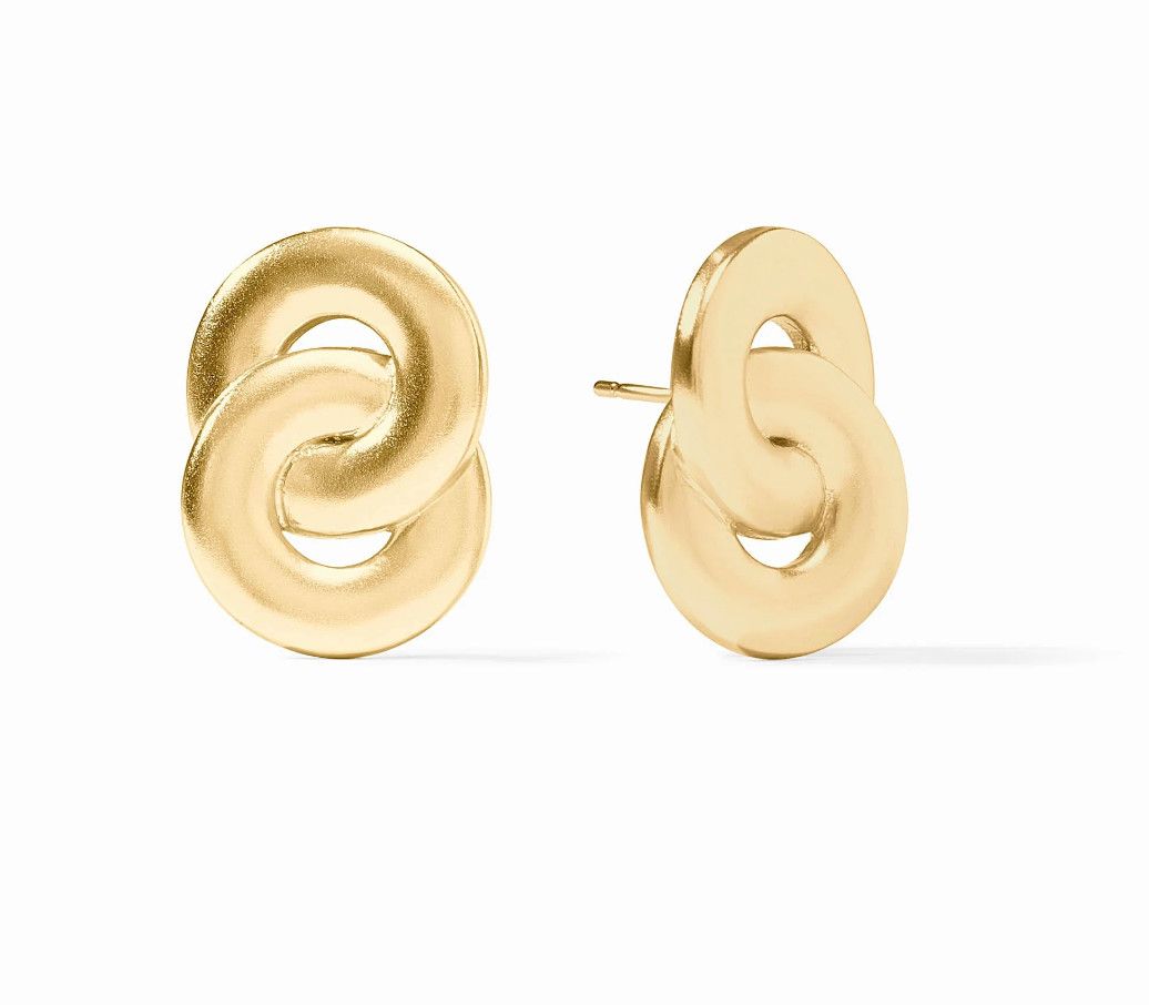 Infinity Gold Earring