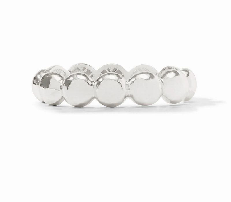 Solara Nova Hinge Bangle Silver