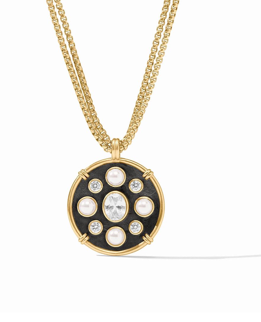 Tribeca Mixed Metal Statement Necklace