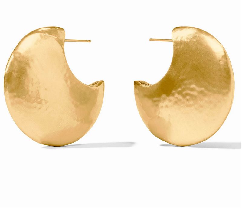 Solara Large Gold Hoop