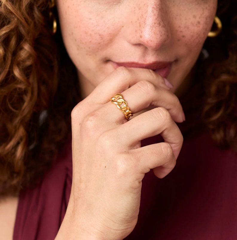 Dolce Gold Ring- One Size