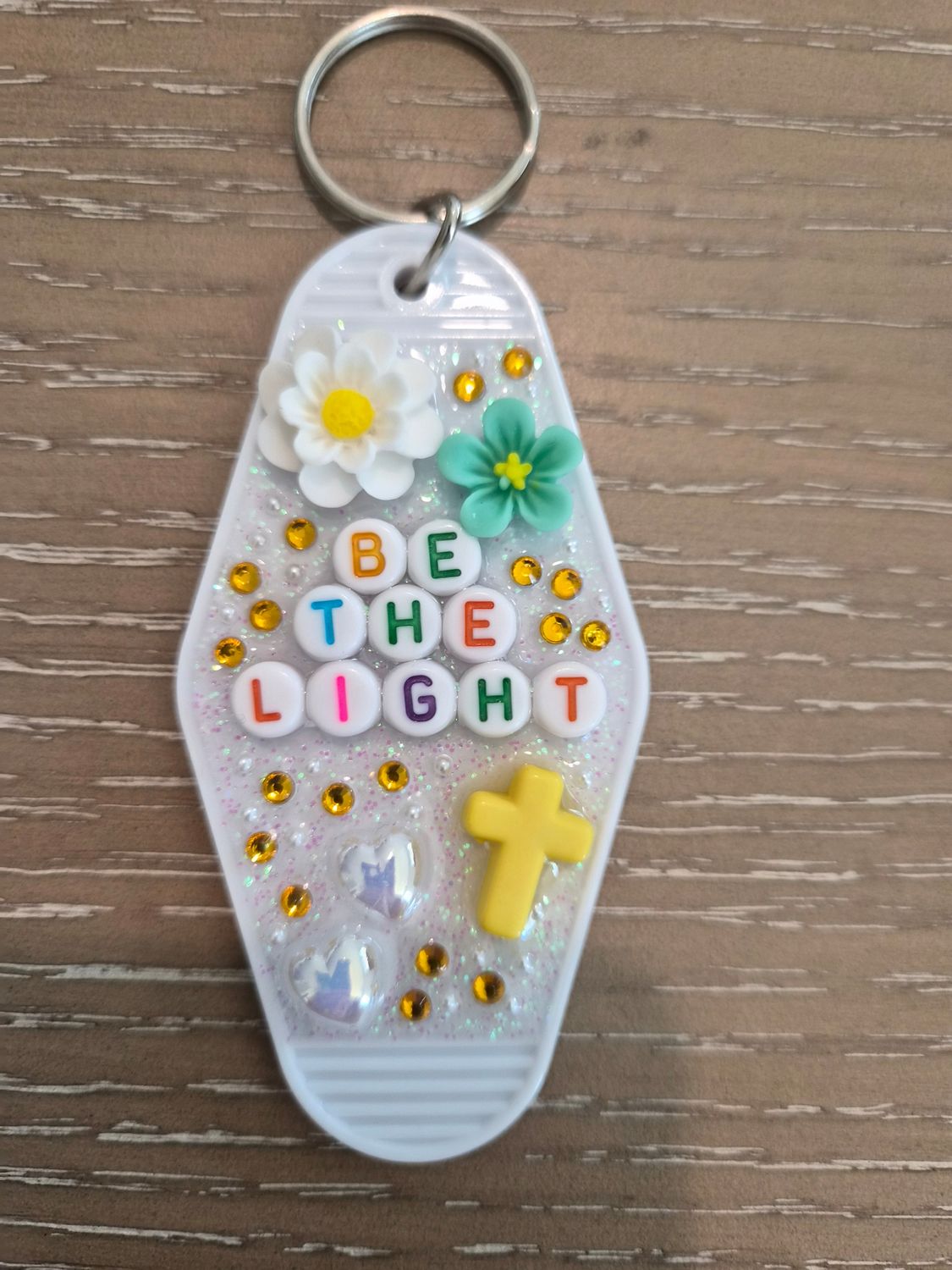 Motel keychains