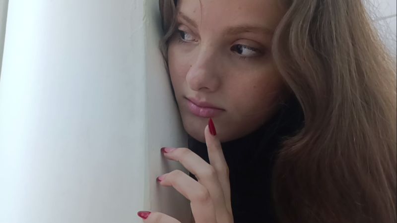 Sadistic hitwoman twitching like a bitch