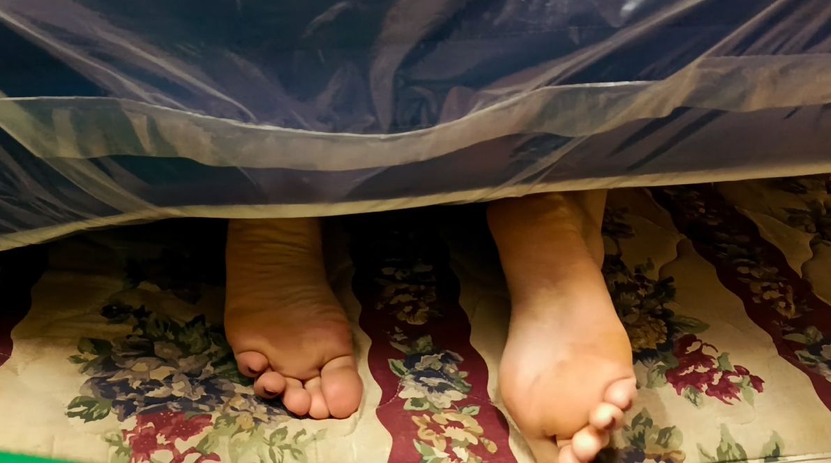 Freya is swallowed by a haunted mattress