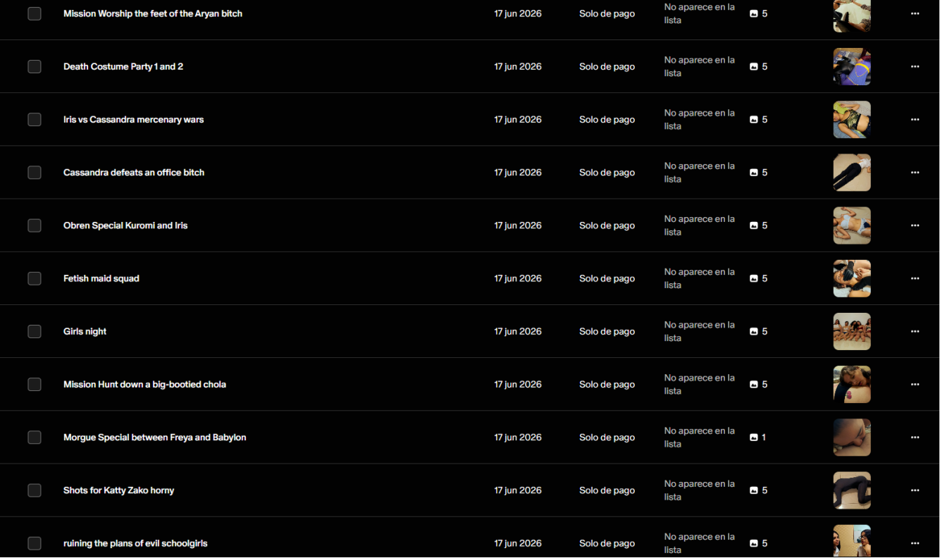 Upcoming releases!