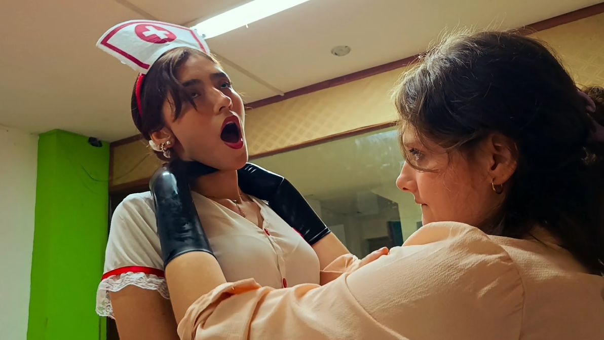 Freya is tormented by a bitchy nurse