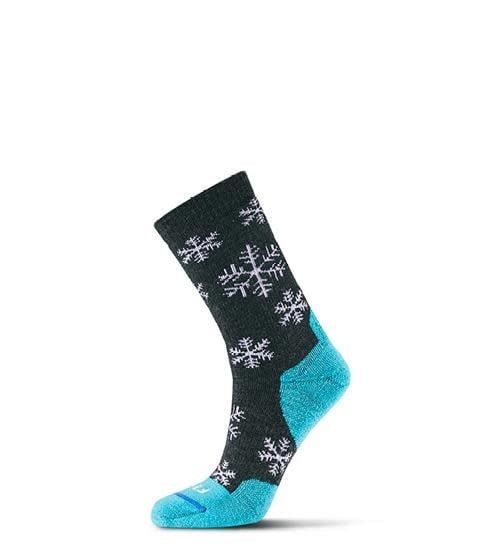 FITS Medium Hiker (Snowflake) Crew Sock
