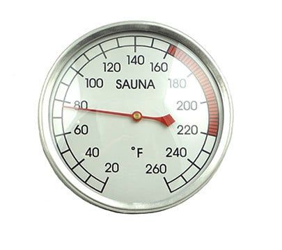 Finnleo Thermometer, Round