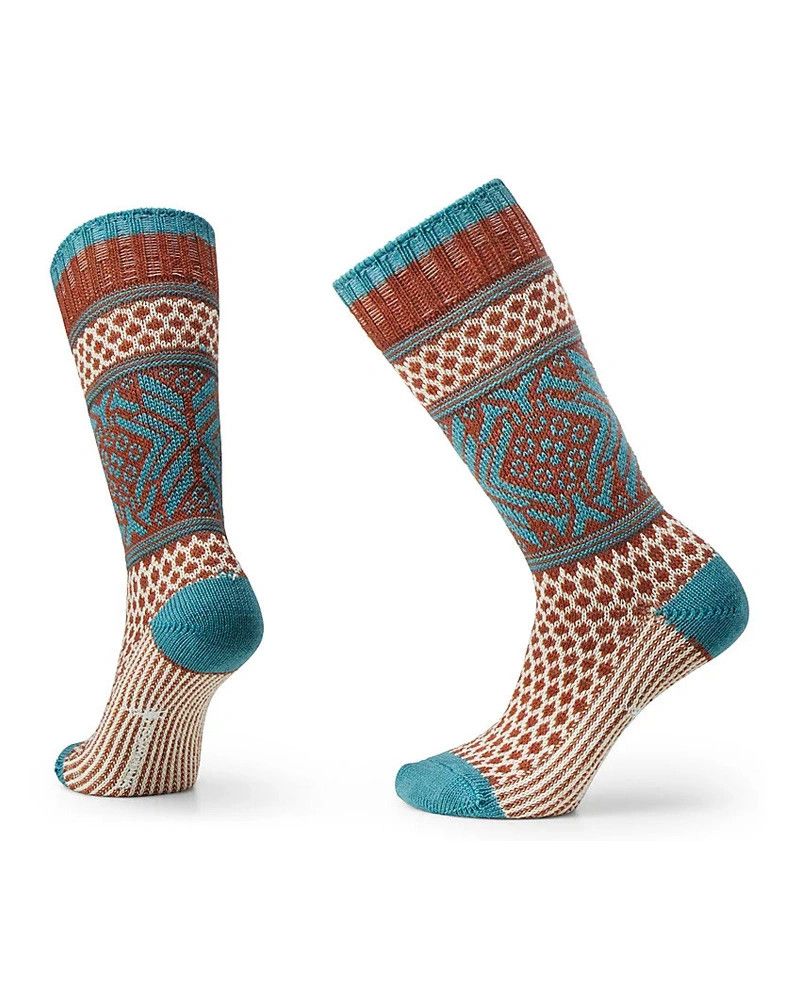 Smartwool Everyday Popcorn Snowflake Pattern Crew Socks