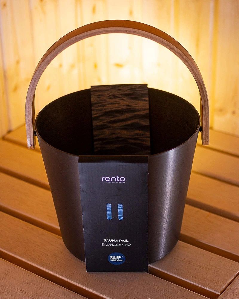Rento Aluminum Bucket Curved Handle