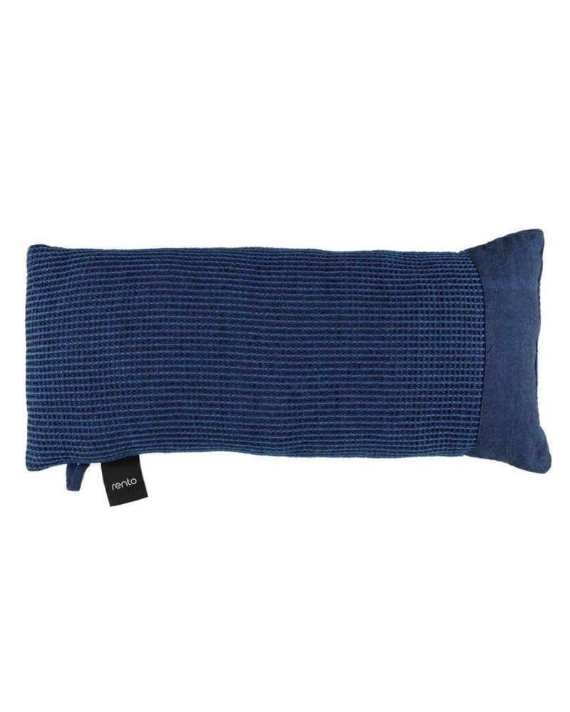Rento Kenno Sauna Pillow, Size: 20 x 9 x 5, Color: Dark Blue