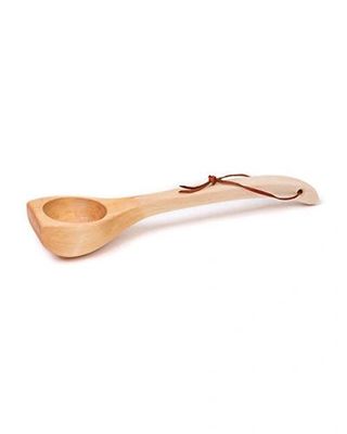 Finnleo Wood Ladle With Leather Tie