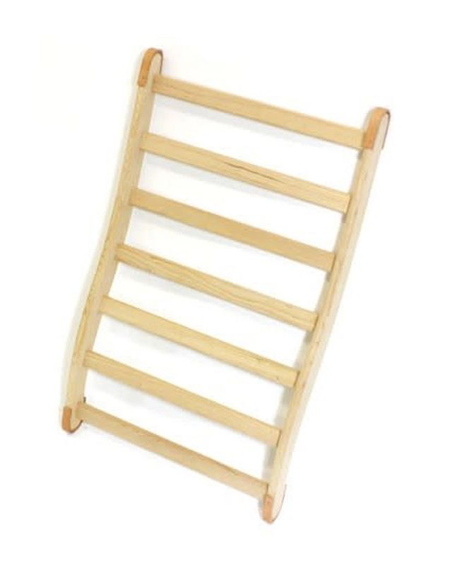 Finnleo Curved Backrest Hemlock