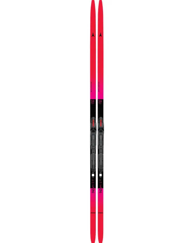 Atomic Redster S9 Carbon Skate Set Red/Magenta