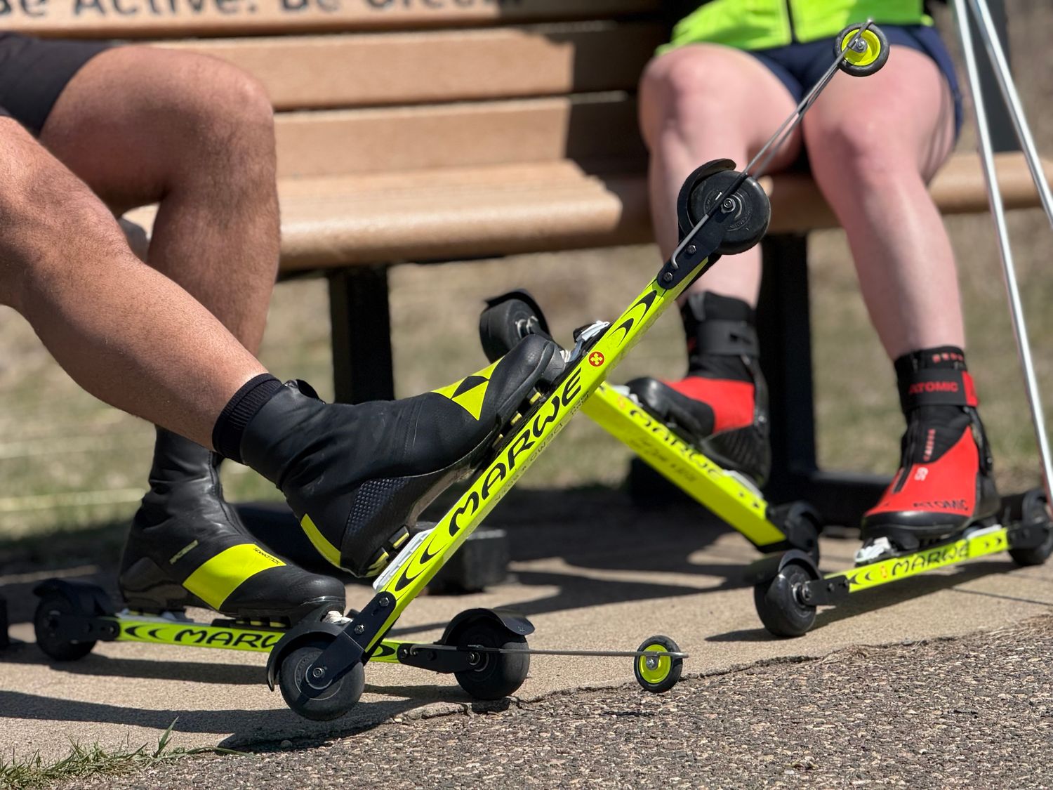 Marwe 800A Combi Roller Ski Set