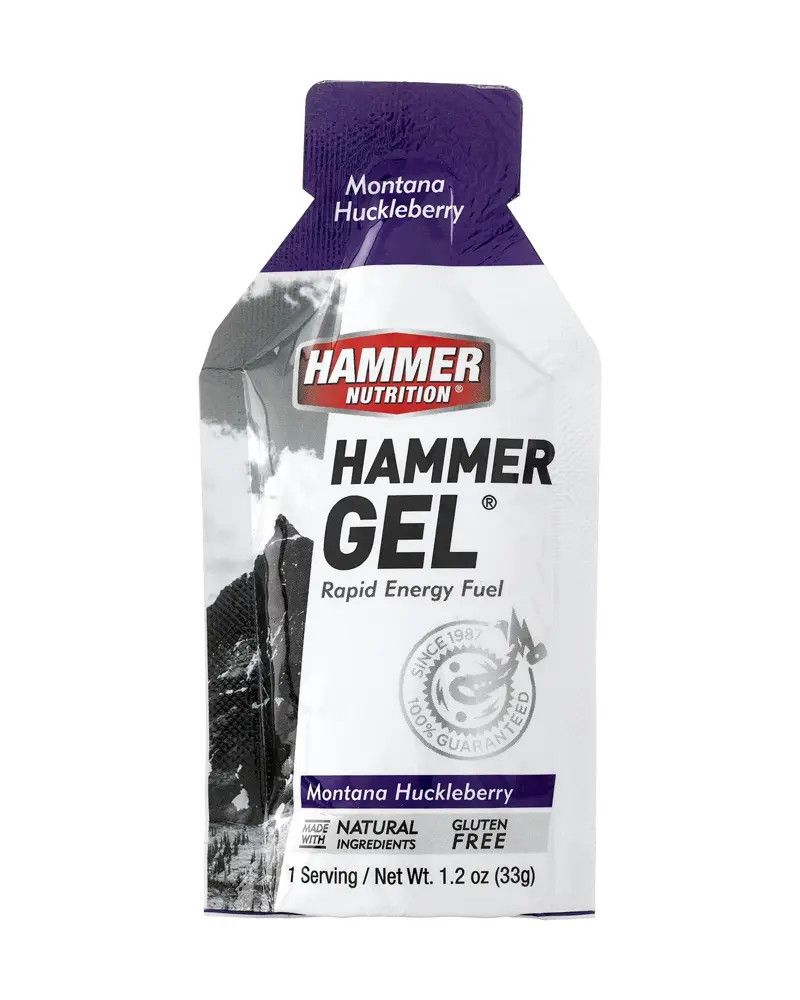 Hammer Gel, Flavor: Montana Huckleberry, Size: 33g