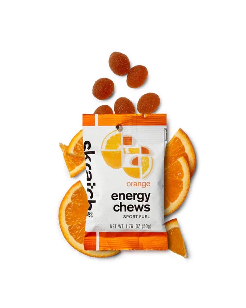 Skratch Labs Energy Chews, Flavor: Orange, Size: 50g