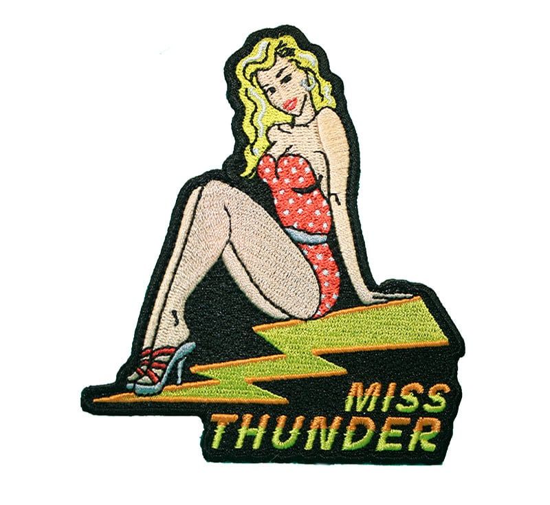 Patch - Nose Art Miss Thunder