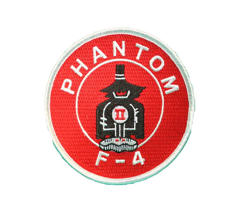 Patch F-4 Phantom Red Round