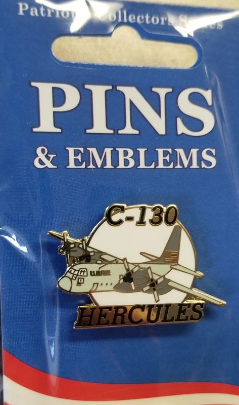 Pin C-130 Hercules Color
