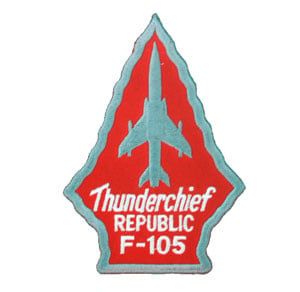 Patch F-105 Thunderchief  Republic Red