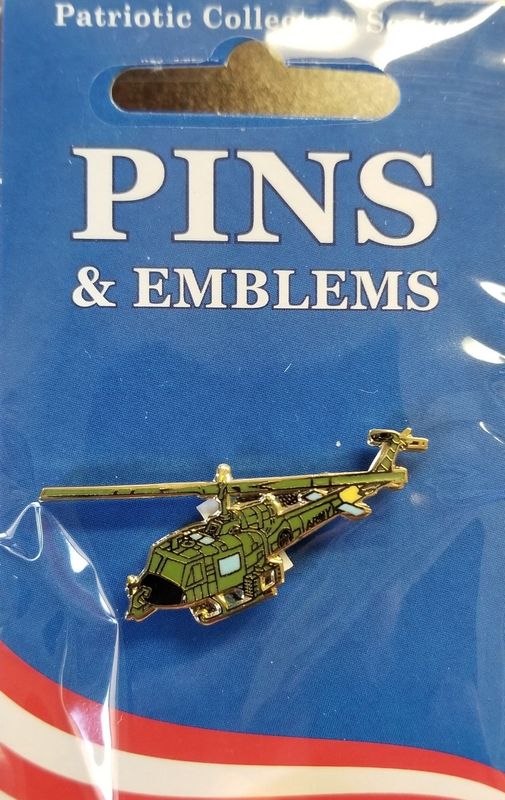 Pin UH-01 Huey (Left Bank Turn)