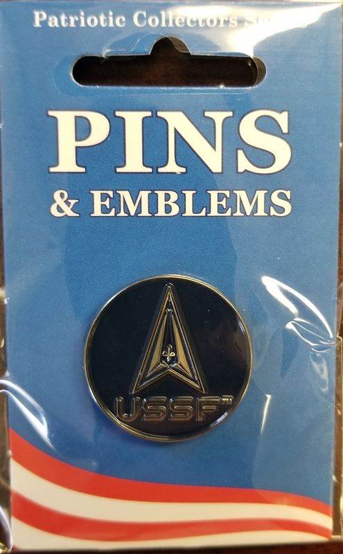 Pin Space Force Circular (1 in.)