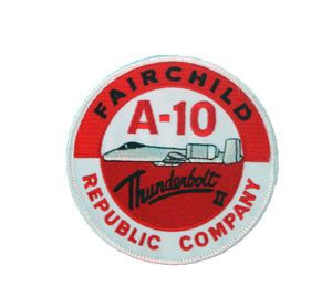 Patch A-10 Thunderbolt II Fairchild