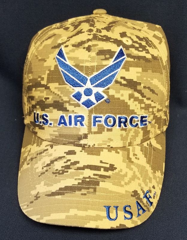 Cap Air Force Logo Camo