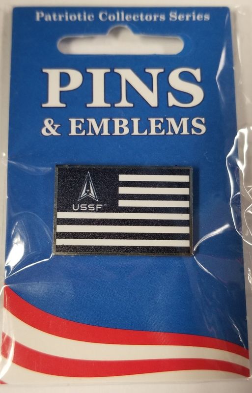 Pin USSF Space Force Horizontal