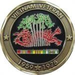 Challenge Coin Vietnam Veteran