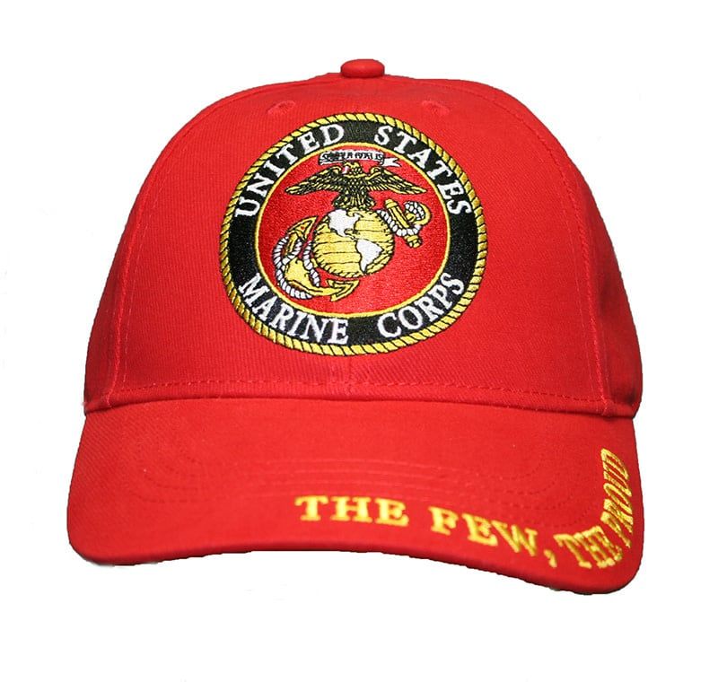 Cap Marine Corps - The Few, The Proud Red