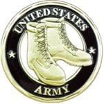 Challenge Coin Army Boots on the Ground