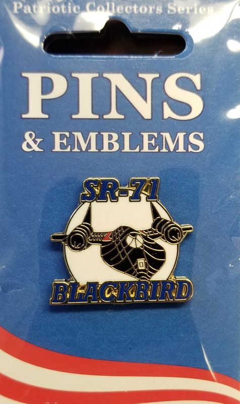 Pin SR-71 Blackbird (Front)