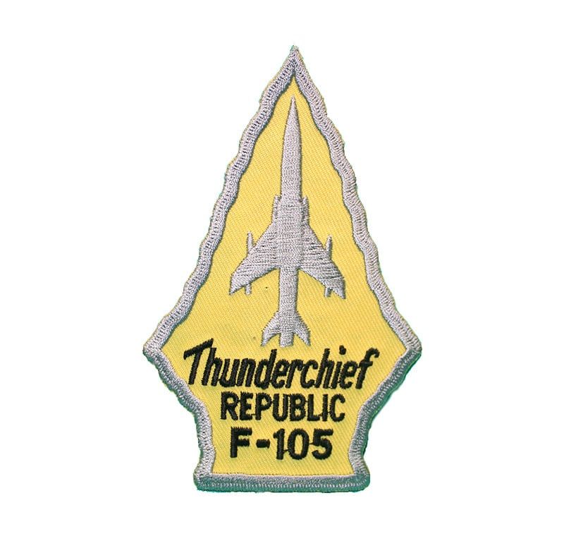 Patch F-105 Thunderchief Republic Yellow