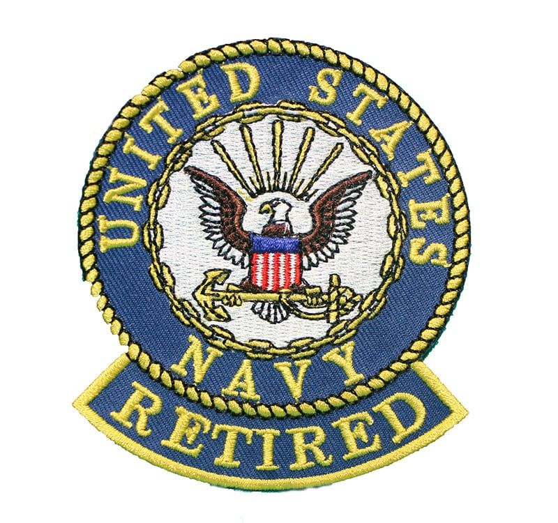 Patch Navy Emblem Retired