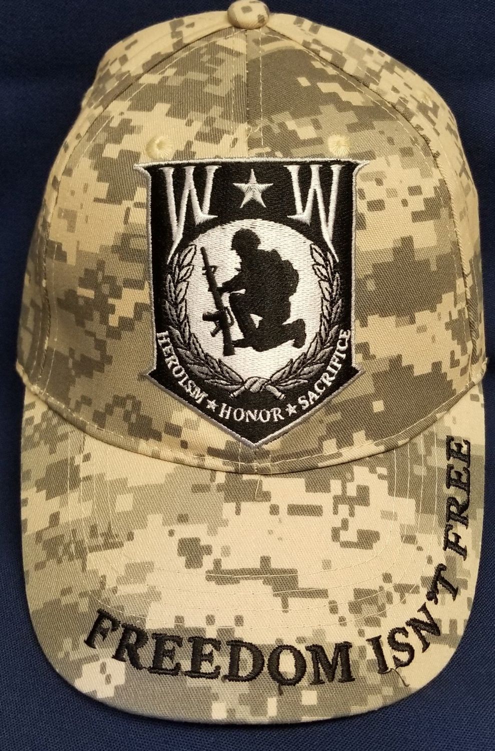 Cap Wounded Warrior Camo