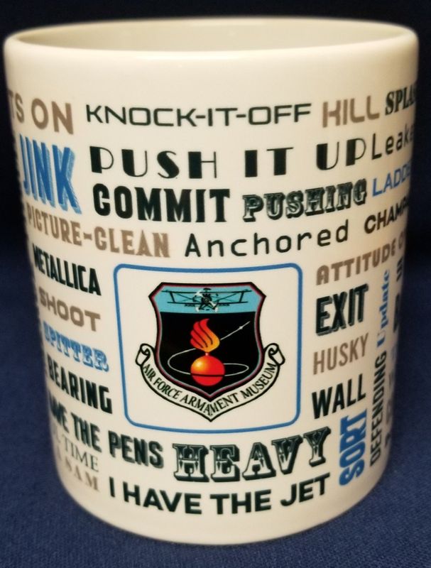 Fighter Pilot Lingo  Coffee Mug AFAM Logo 11 oz.