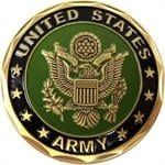 Challenge Coin Army Seal Defending Freedom