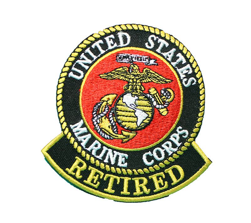 Patch Marine Corps Retired
