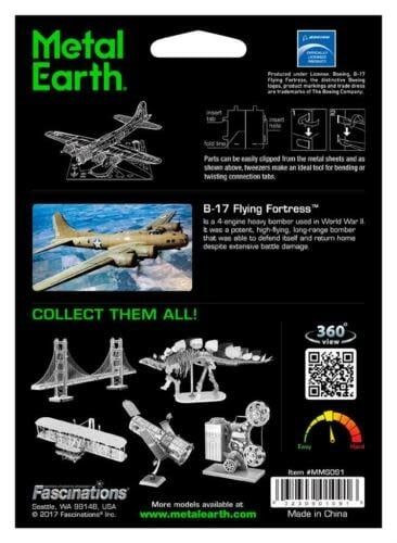 Metal Earth B-17 Flying Fortress