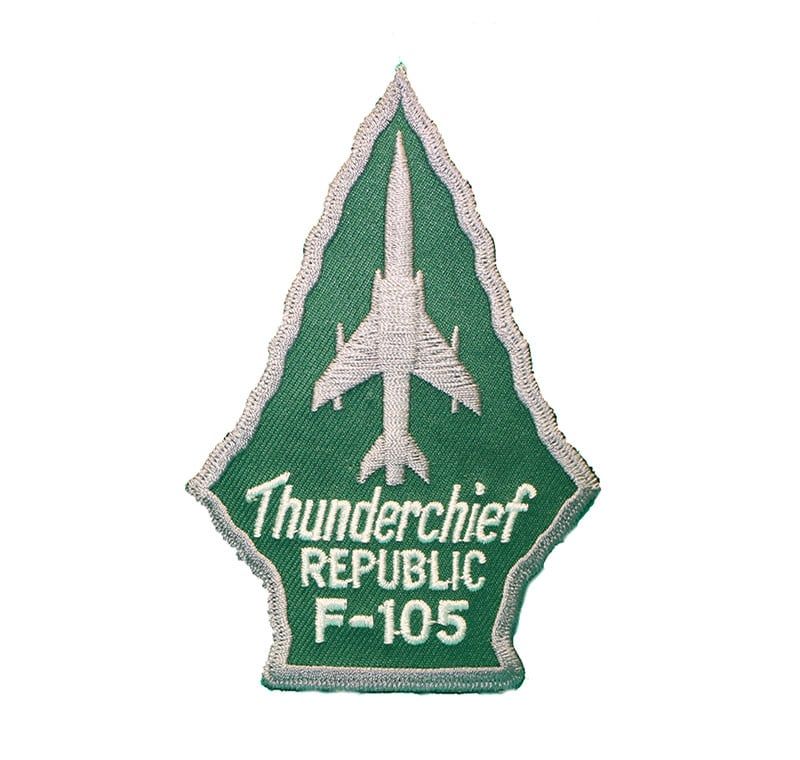 Patch F-105 Thunderchief Republic Green