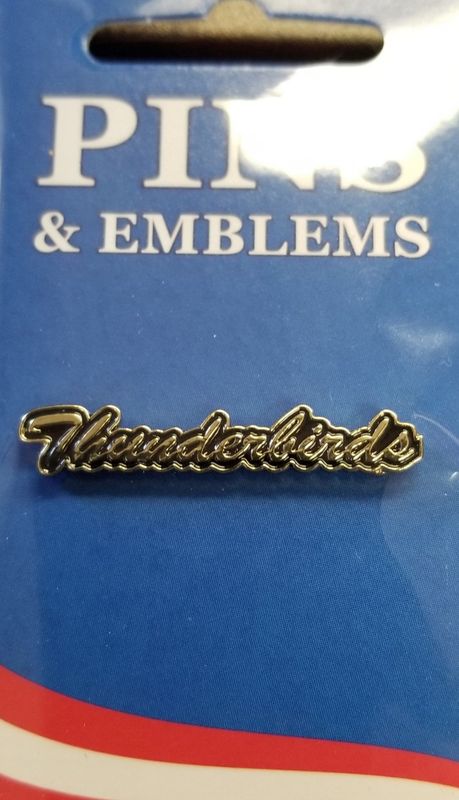 Pin Thunderbirds Logo Script