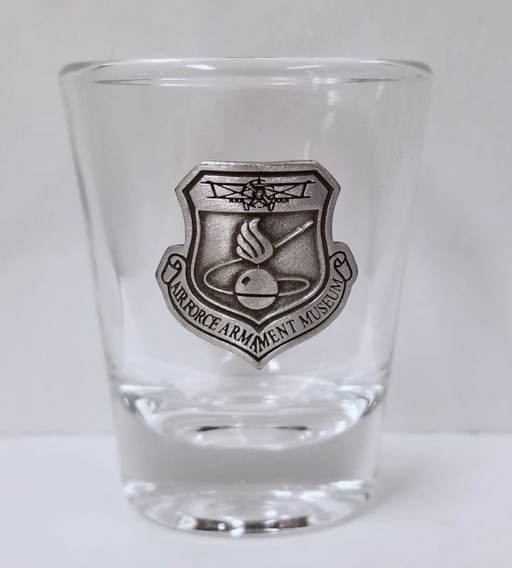 Shot Glass AFAM Pewter Logo 2 oz.