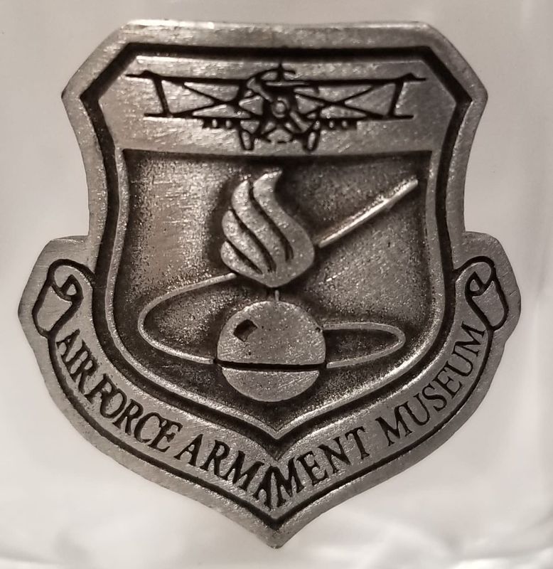 Shot Glass AFAM Pewter Logo 2 oz.