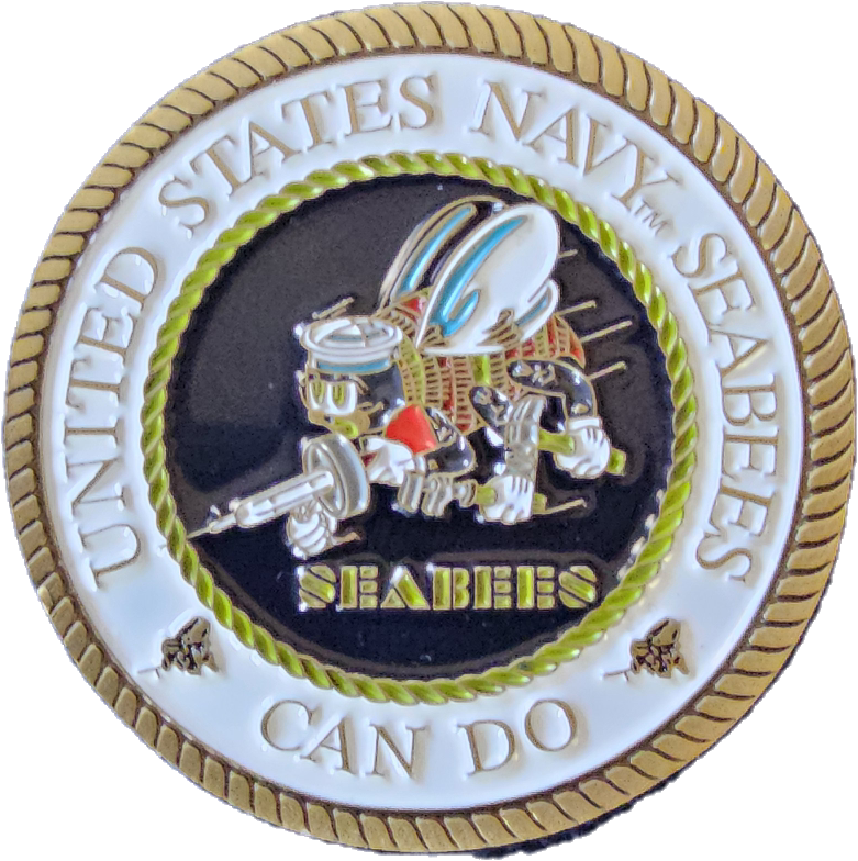 Challenge Coin Seabees