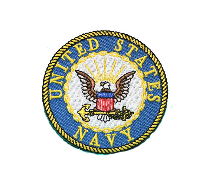 Patch Navy Emblem (YLW TXT)